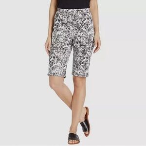 🌺FDJ FRENCH DRESSING JEAN BOTANICAL TOILE BERMUDA SHORTS